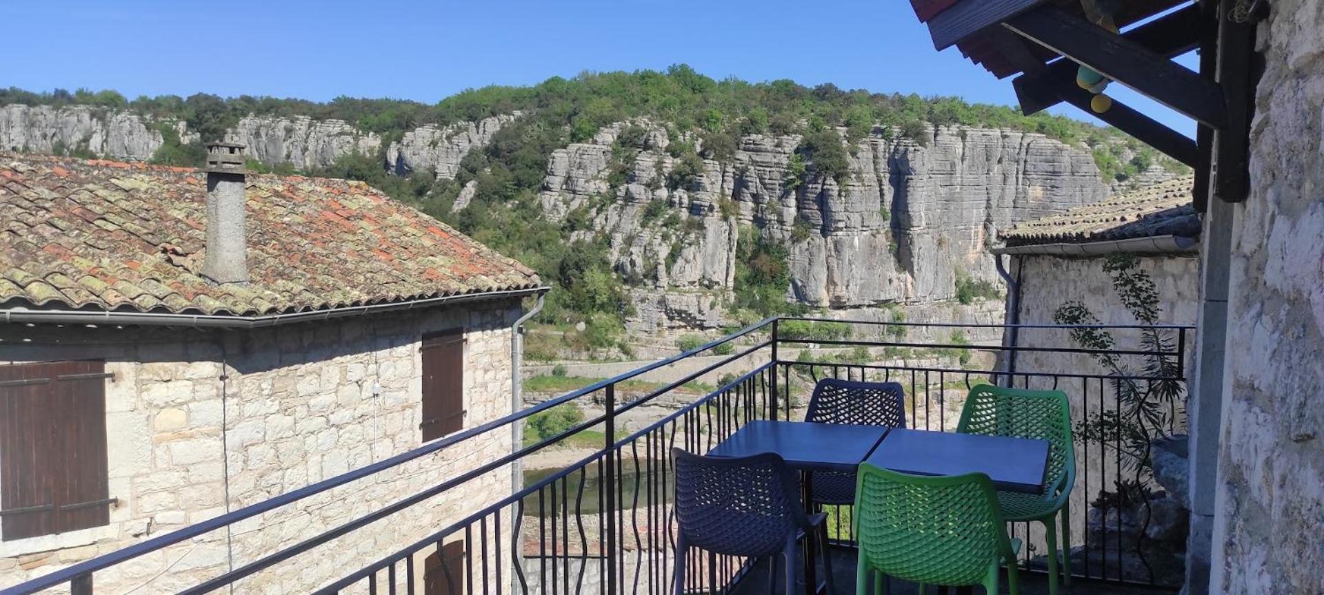 Maison Pierre Et Voute Au Coeur Du Village Balazuc Εξωτερικό φωτογραφία